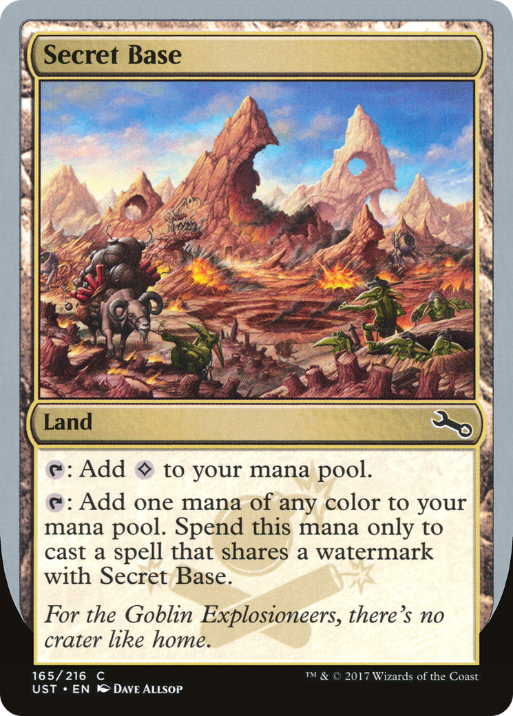 Secret Base (UST-165D) - Unstable