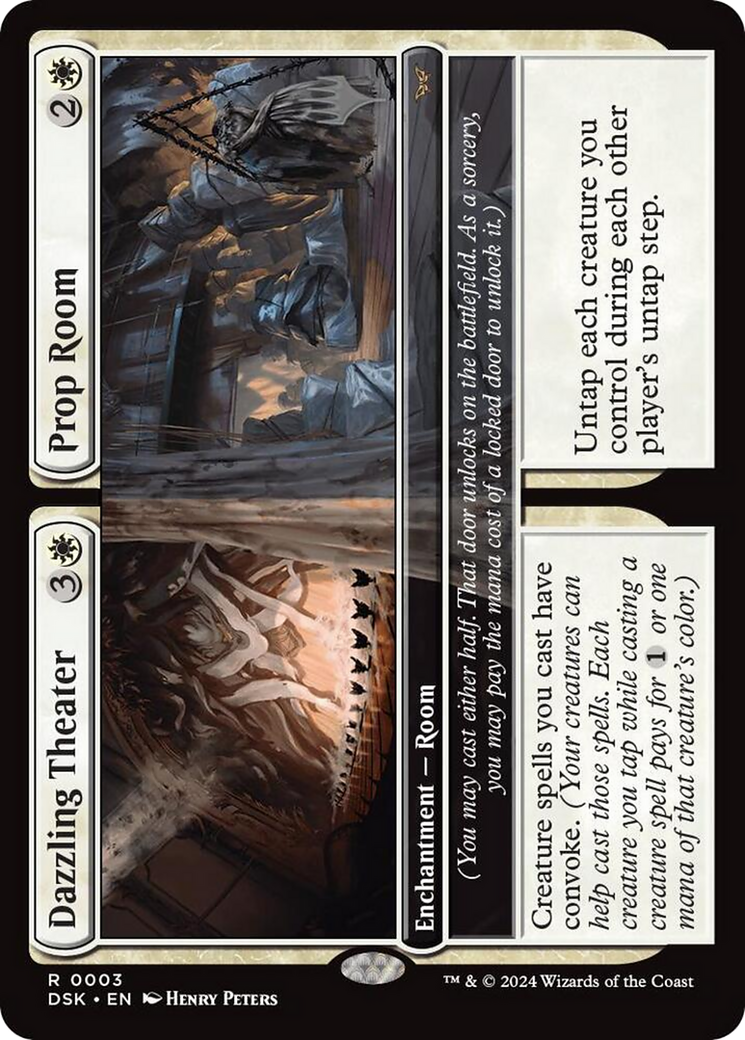 Dazzling Theater // Prop Room (PPDSK-003) - Duskmourn: House of Horror Promos Foil (Promo Pack)