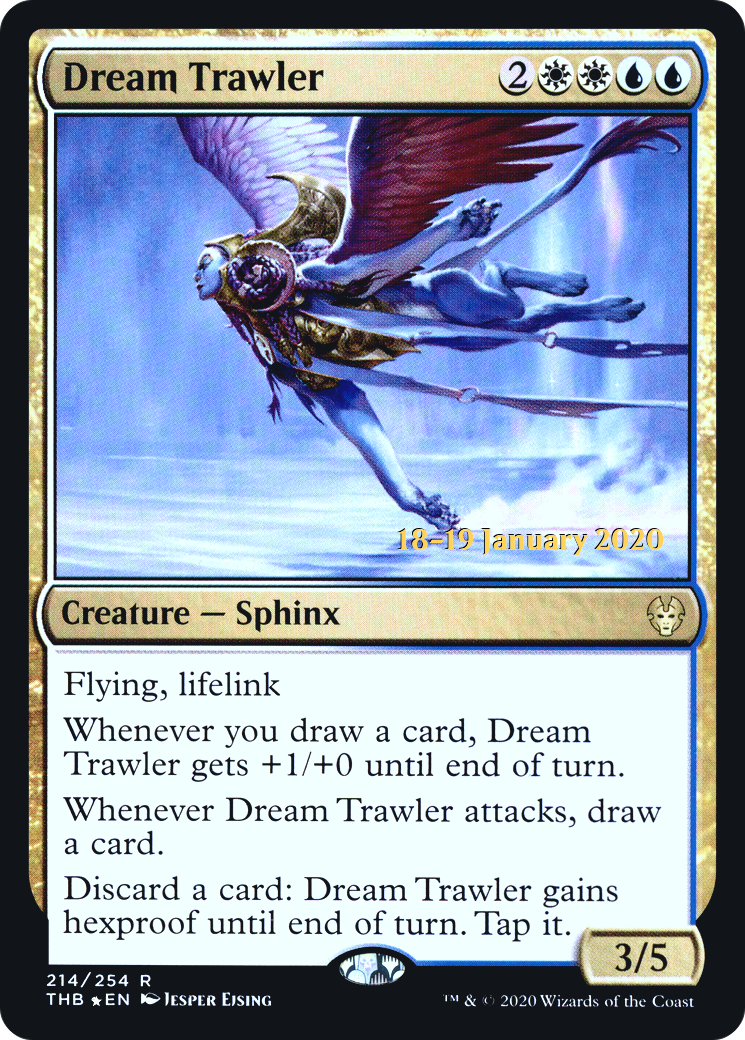 Dream Trawler (PRE-214S) - Theros Beyond Death Promos (Prerelease) Foil