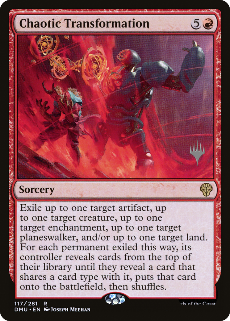 Chaotic Transformation (PPDMU-117) - Dominaria United Promos Foil (Promo Pack)
