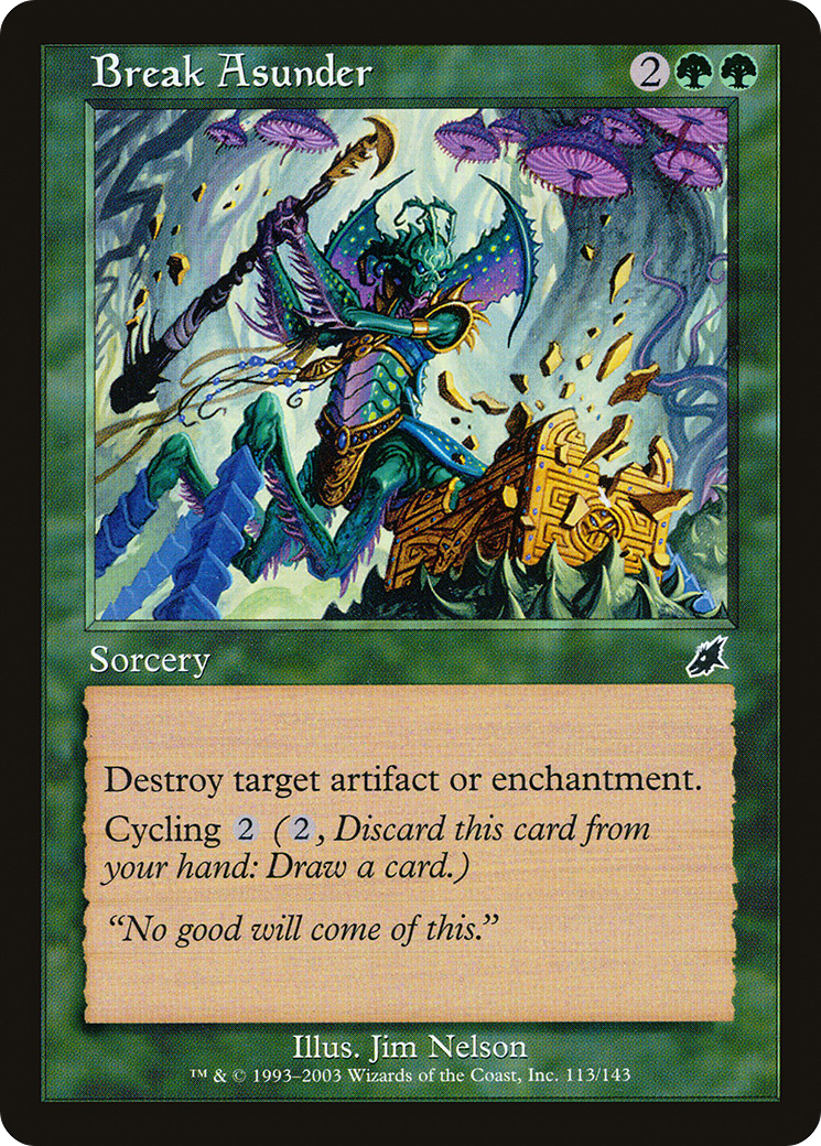 Break Asunder (SCG-113) - Scourge Foil