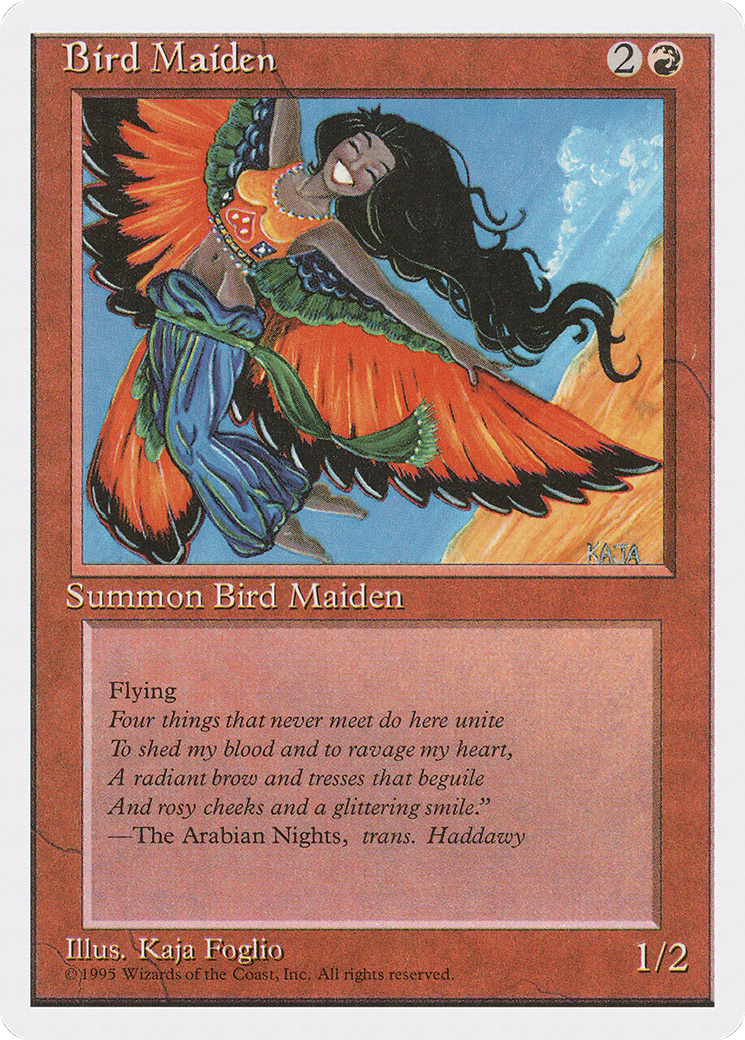 Bird Maiden (4ED-195) - Fourth Edition