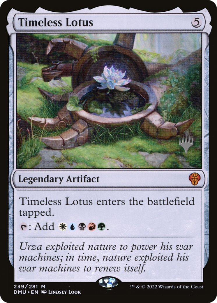 Timeless Lotus (PPDMU-239) - Dominaria United Promos (Promo Pack)
