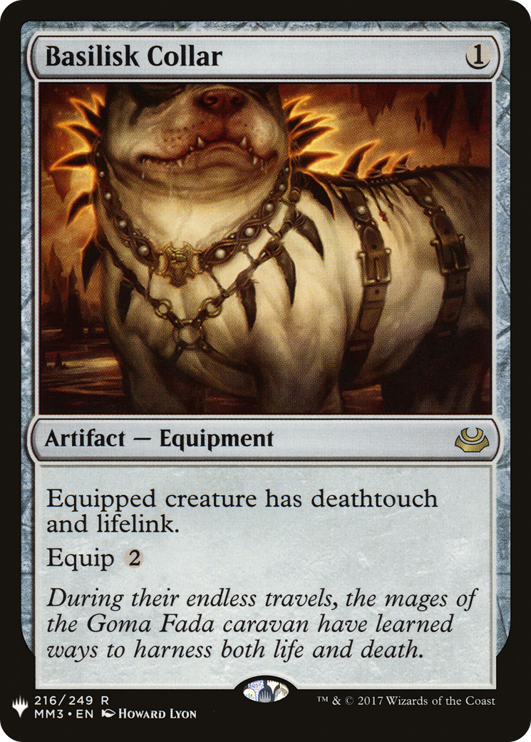 Basilisk Collar (LIST-MM3-216) - The List