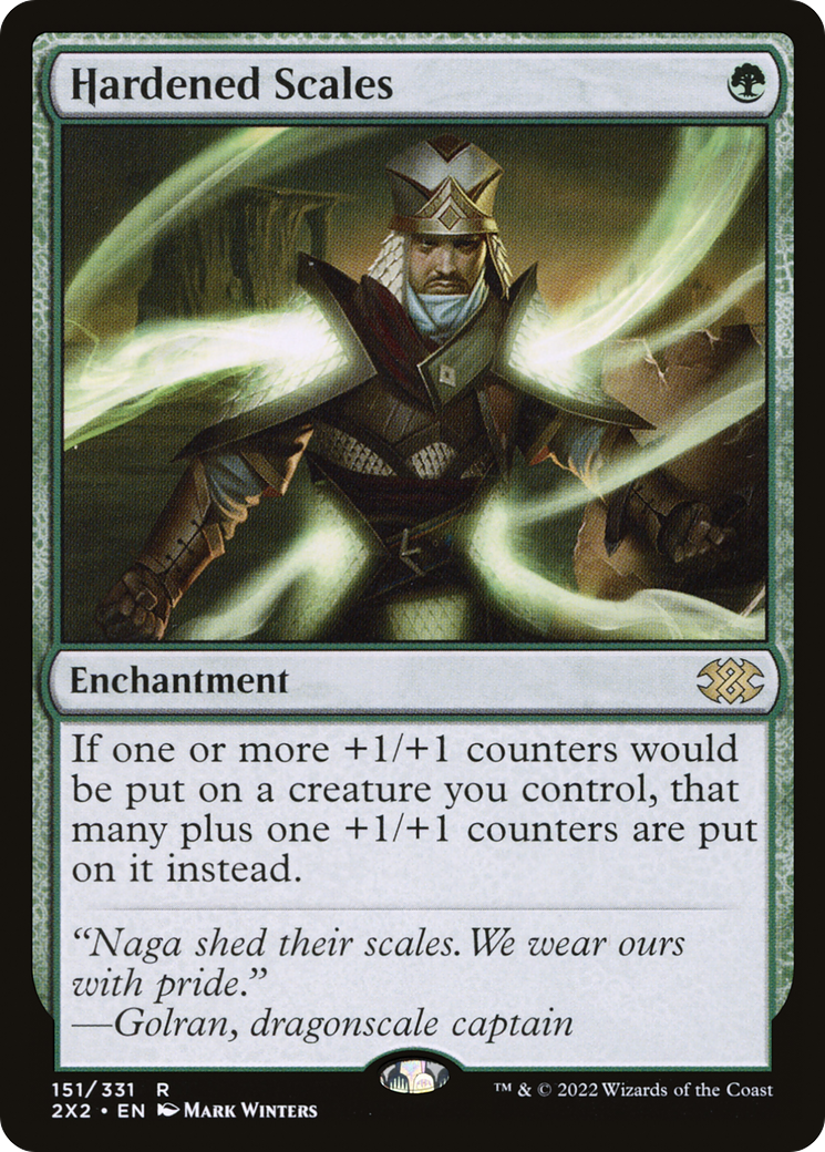 Hardened Scales (2X2-151) - Double Masters 2022