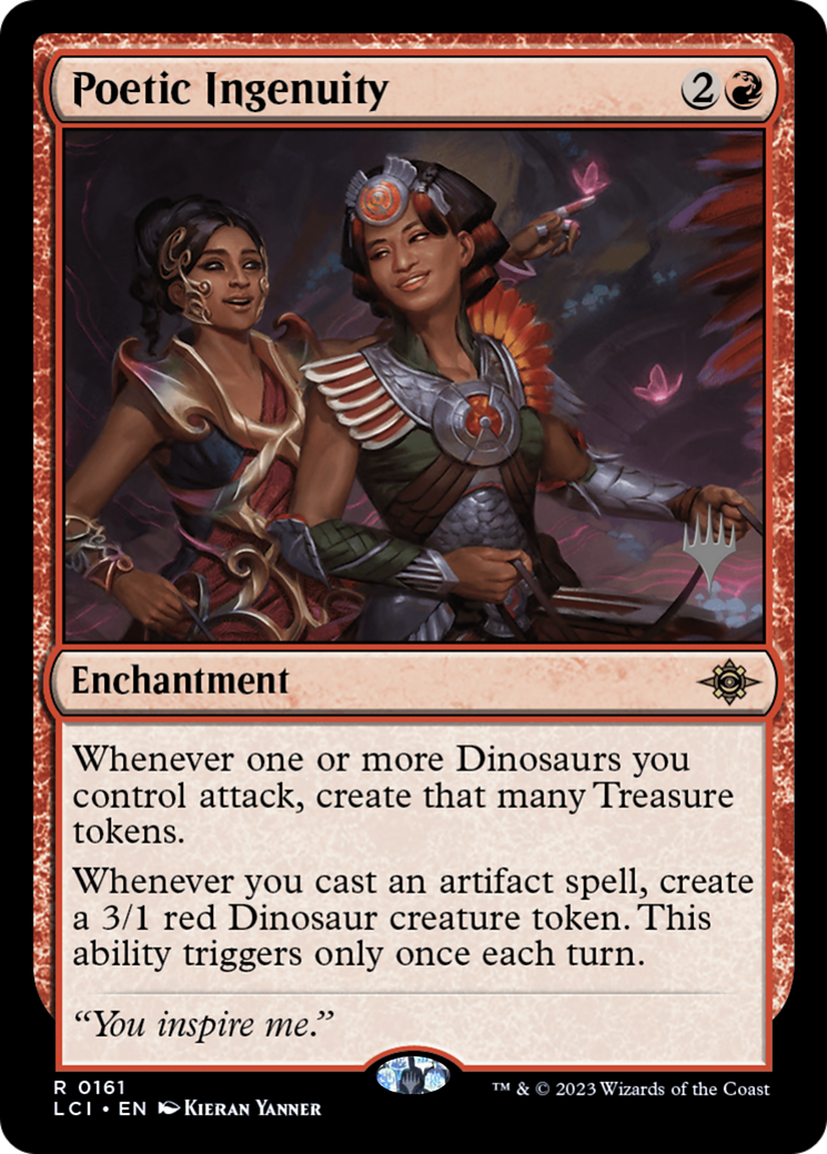 Poetic Ingenuity (PPLCI-161) - The Lost Caverns of Ixalan Promos (Promo Pack)