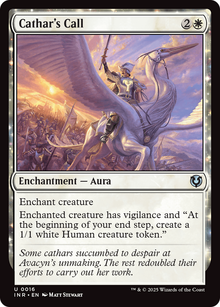 Cathar's Call (INR-016) - Innistrad Remastered Foil