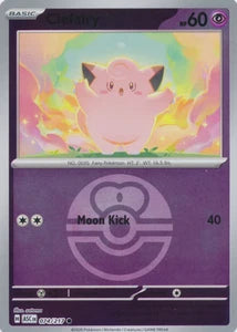 Clefairy (Love Ball) (74) - ME Ascended Heroes Reverse Holofoil - Common