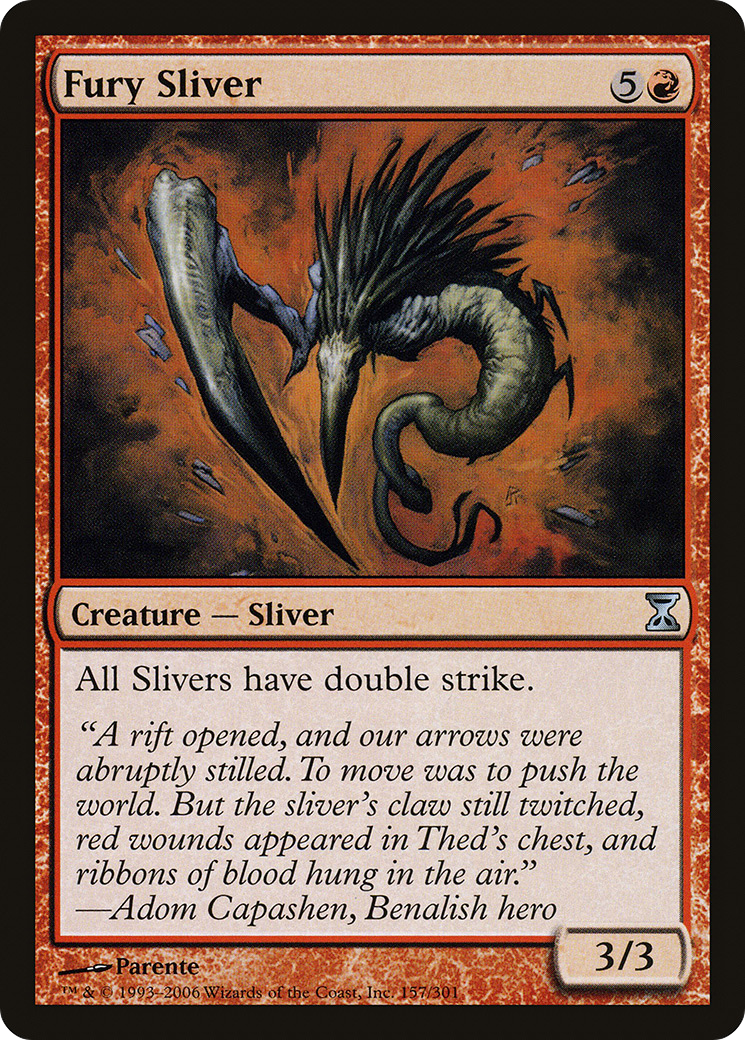 Fury Sliver (TSP-157) - Time Spiral