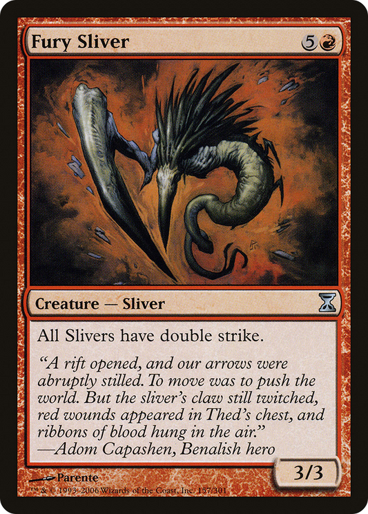 Fury Sliver (TSP-157) - Time Spiral