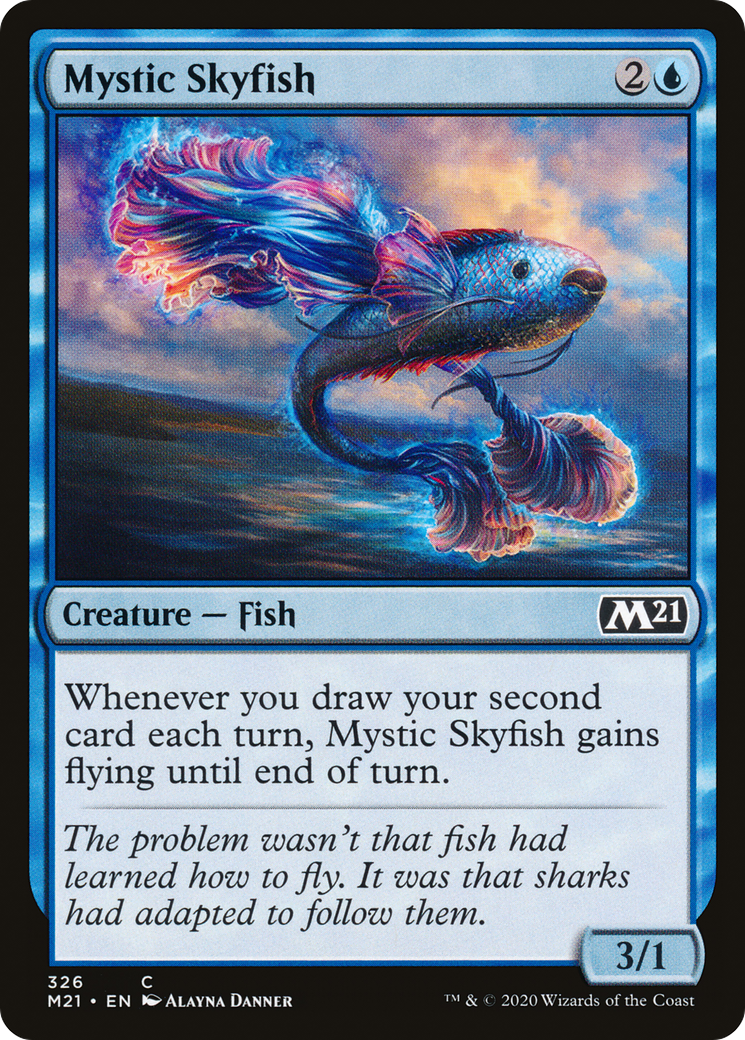 Mystic Skyfish (M21-326) - Core Set 2021