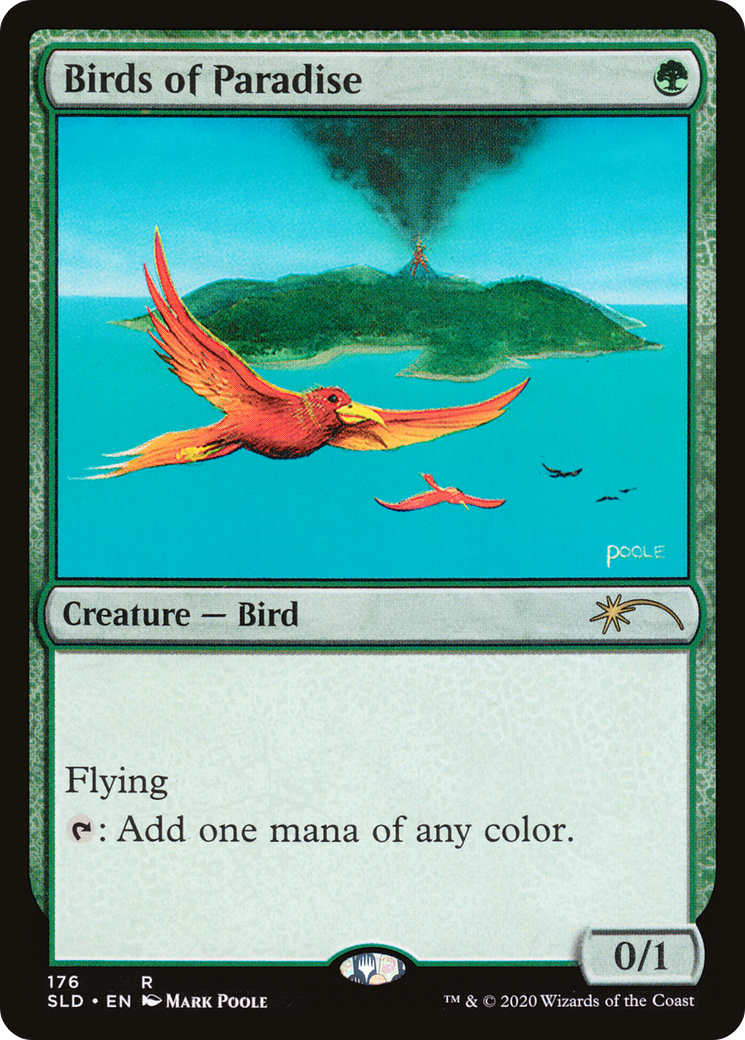 Birds of Paradise (SLD-176) - Secret Lair Drop Foil