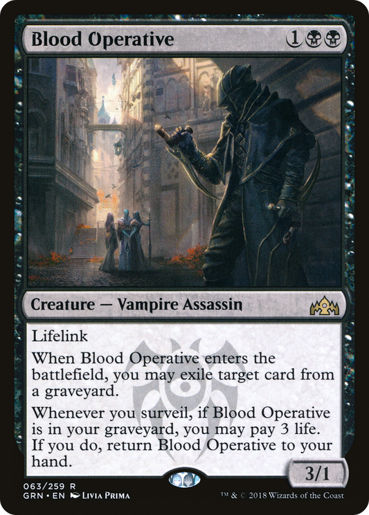 Blood Operative (GRN-063) - Guilds of Ravnica