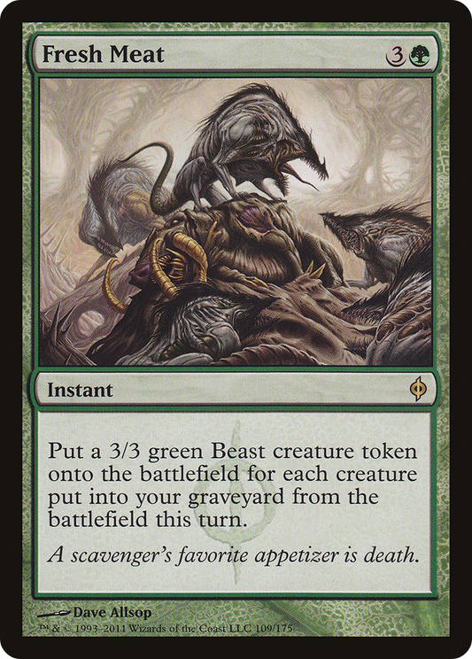 Fresh Meat (NPH-109) - New Phyrexia Foil