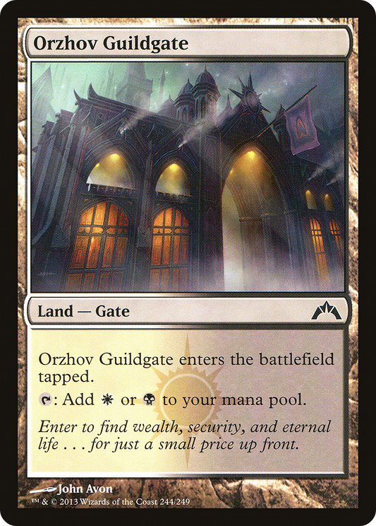 Orzhov Guildgate (GTC-244) - Gatecrash