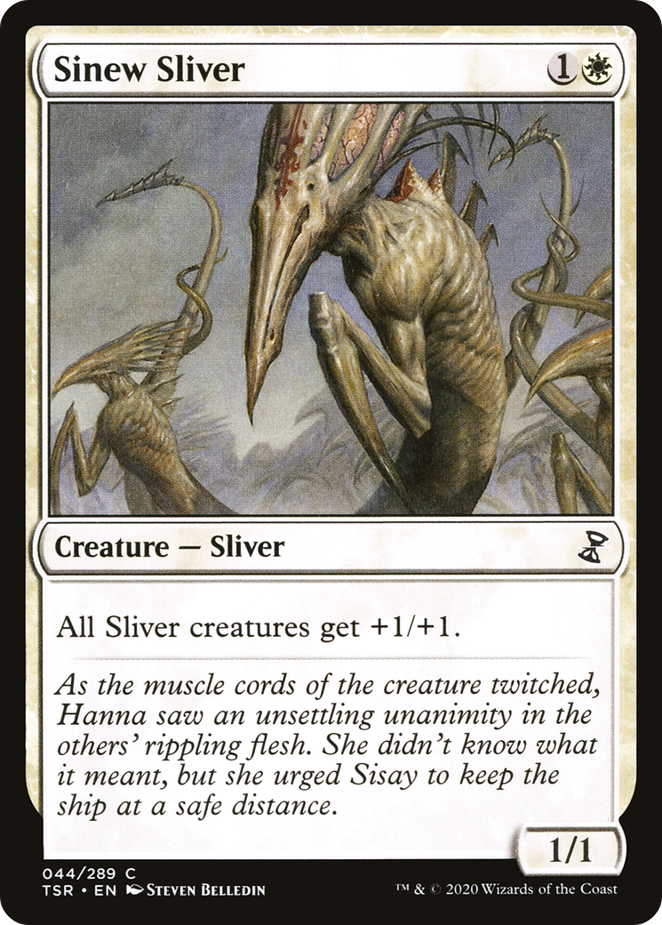 Sinew Sliver (TSR-044) - Time Spiral Remastered Foil