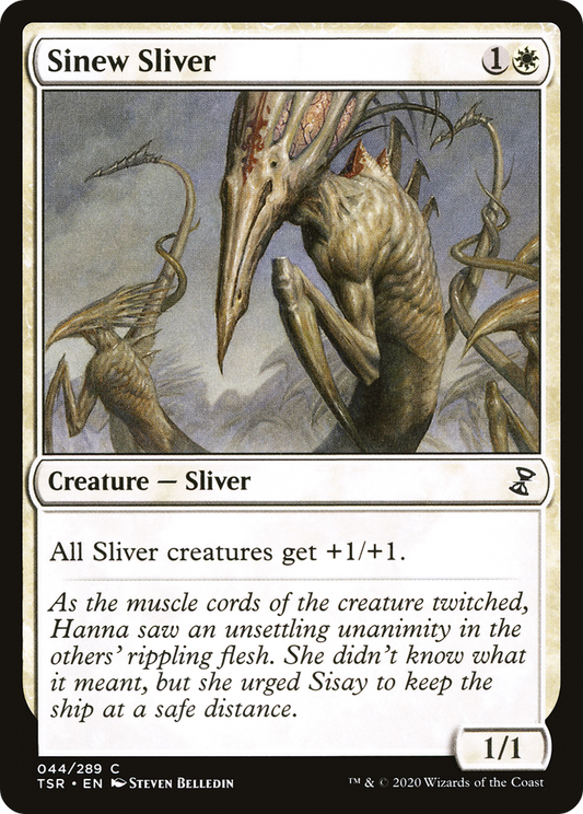 Sinew Sliver (TSR-044) - Time Spiral Remastered Foil