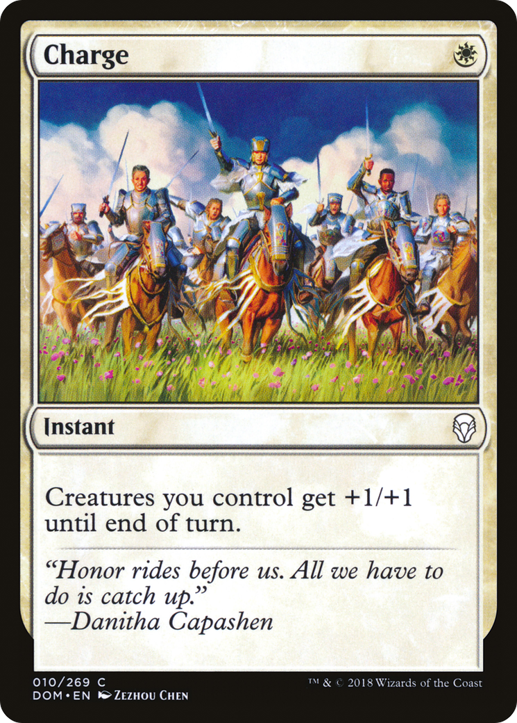 Charge (DOM-010) - Dominaria Foil