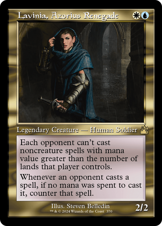 Lavinia, Azorius Renegade (Retro Frame) (RVR-370) - Ravnica Remastered Foil