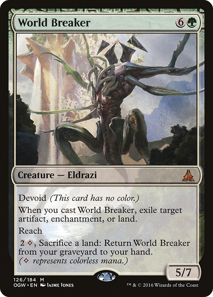 World Breaker (OGW-126) - Oath of the Gatewatch: (devoid) Foil