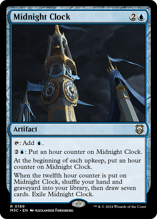 Midnight Clock (M3C-189) - Modern Horizons 3 Commander