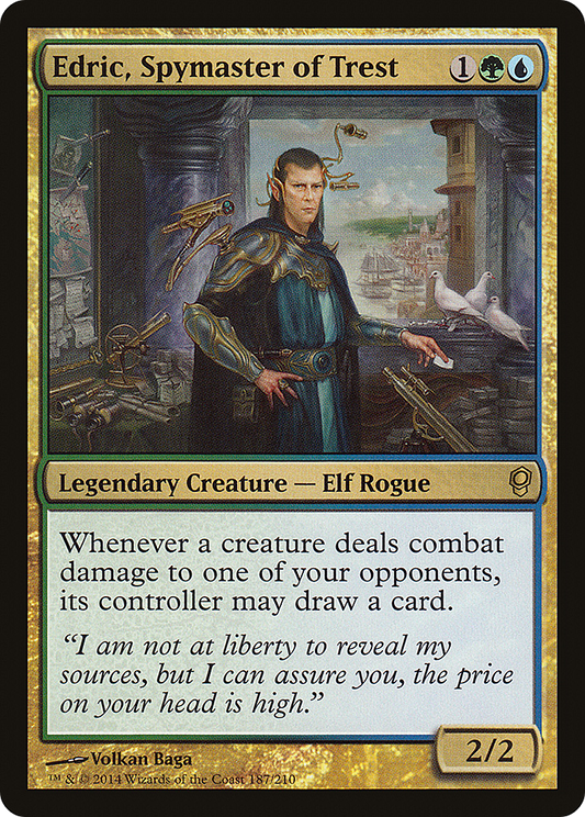 Edric, Spymaster of Trest (CNS-187) - Conspiracy Foil