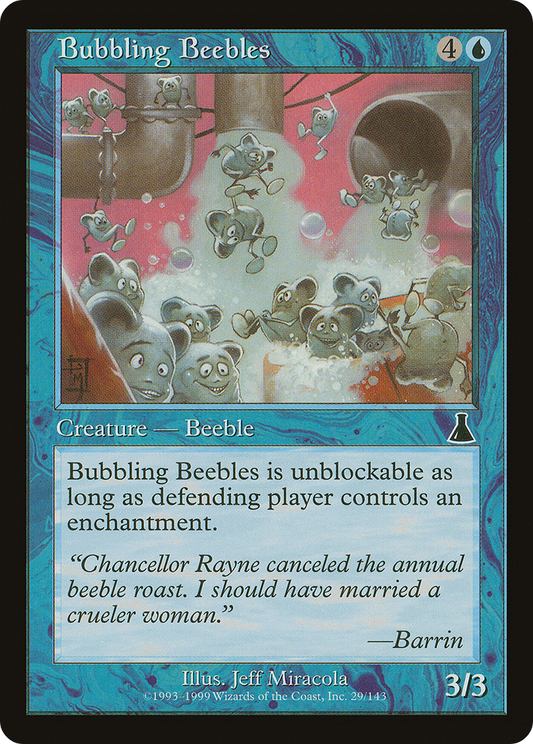 Bubbling Beebles (UDS-029) - Urza's Destiny Foil