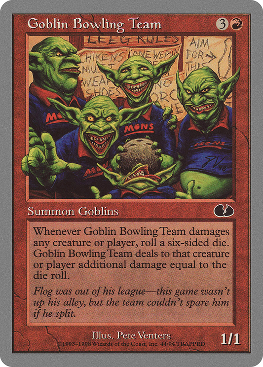 Goblin Bowling Team (UGL-044) - Unglued