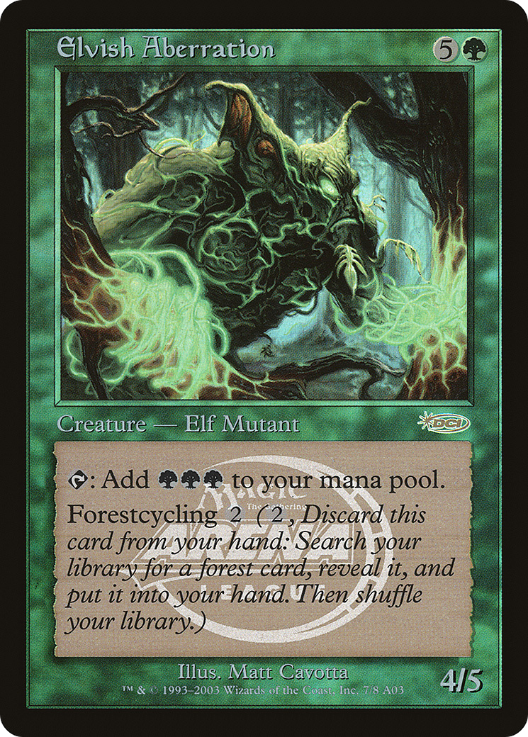 Elvish Aberration (PAL03-007) - Arena League 2003 Foil