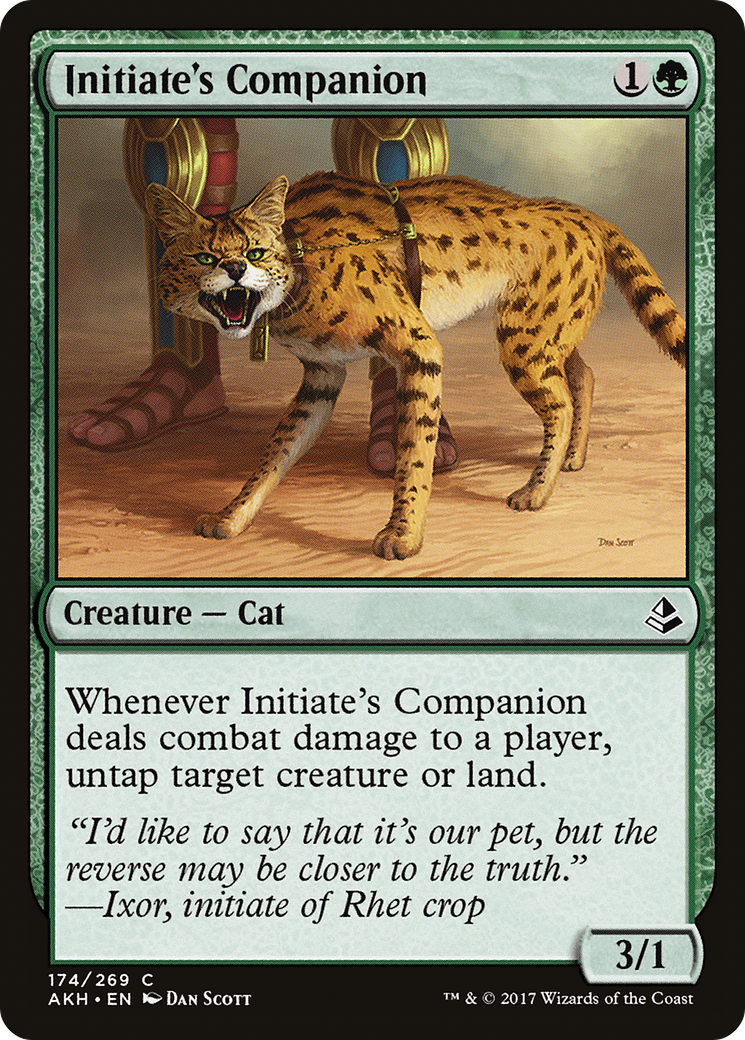 Initiate's Companion (AKH-174) - Amonkhet Foil