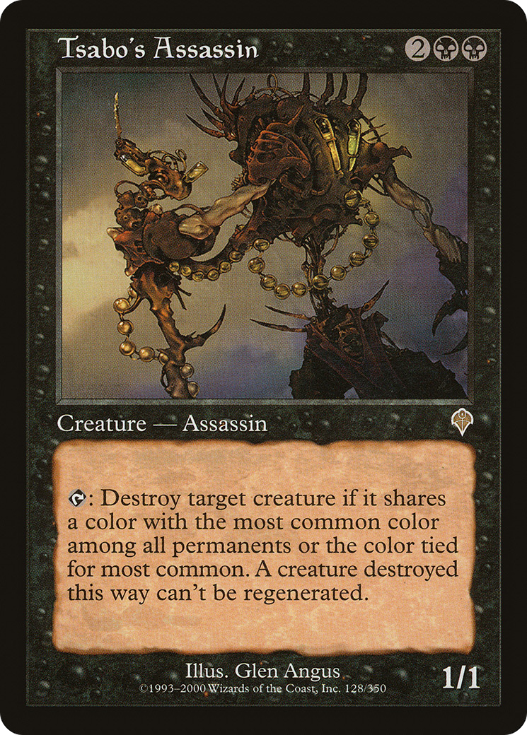 Tsabo's Assassin (INV-128) - Invasion Foil