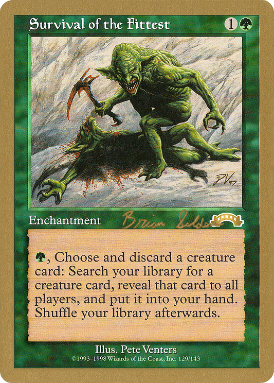 Survival of the Fittest (WC98-BS129) - World Championship Decks 1998