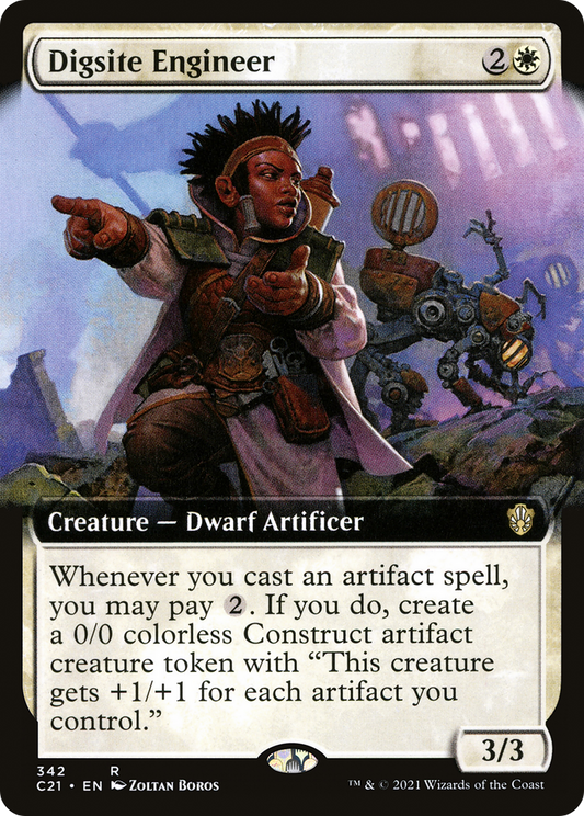 Digsite Engineer (C21-342) - Commander 2021: (Extended Art)