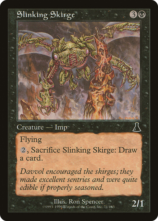 Slinking Skirge (UDS-071) - Urza's Destiny Foil