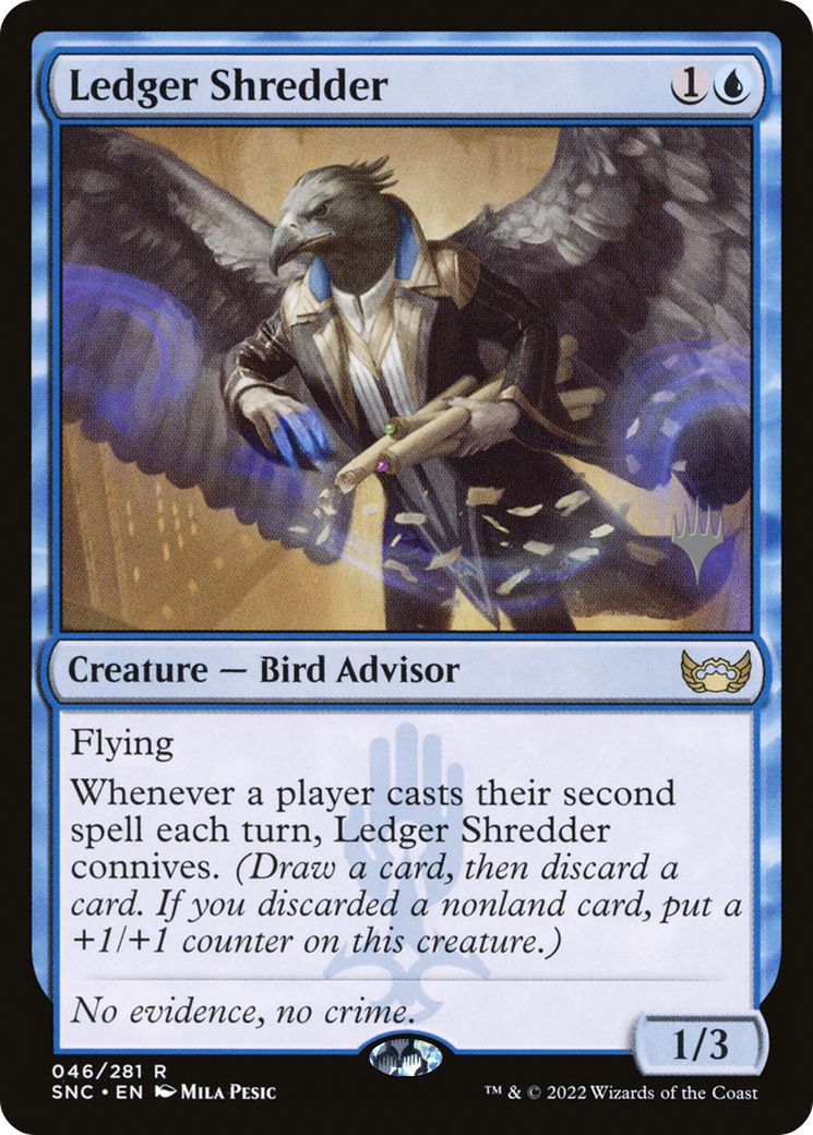 Ledger Shredder (PPSNC-046) - Streets of New Capenna Promos (Promo Pack)