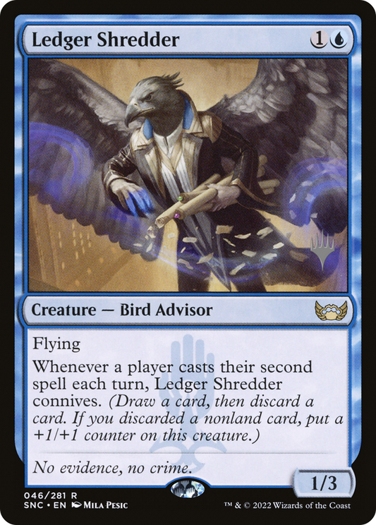 Ledger Shredder (PPSNC-046) - Streets of New Capenna Promos (Promo Pack)