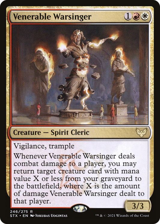 Venerable Warsinger (STX-246) - Strixhaven: School of Mages Foil