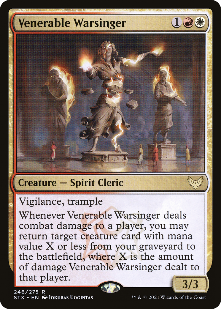 Venerable Warsinger (STX-246) - Strixhaven: School of Mages