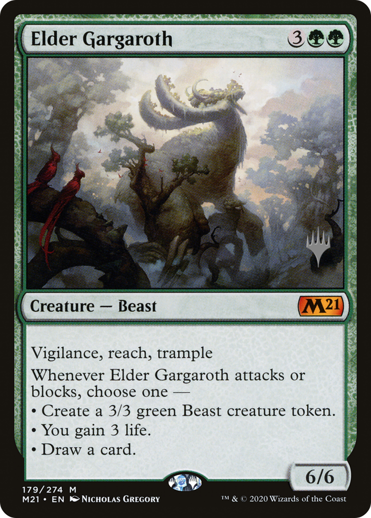 Elder Gargaroth (PPM21-179P) - Core Set 2021 Promos (Promo Pack)