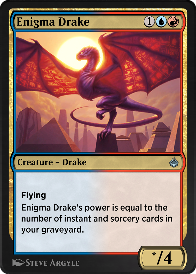 Enigma Drake (AKR-234) - Amonkhet Remastered