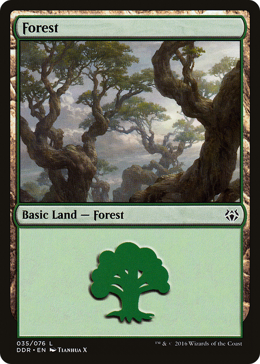 Forest (DDR-035) - Duel Decks: Nissa vs. Ob Nixilis