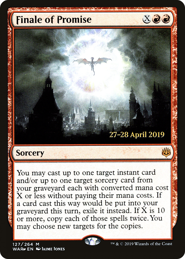 Finale of Promise (PRE-127S) - War of the Spark Promos (Prerelease) Foil