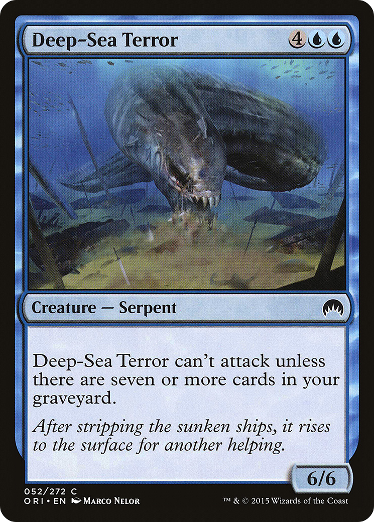 Deep-Sea Terror (ORI-052) - Magic Origins