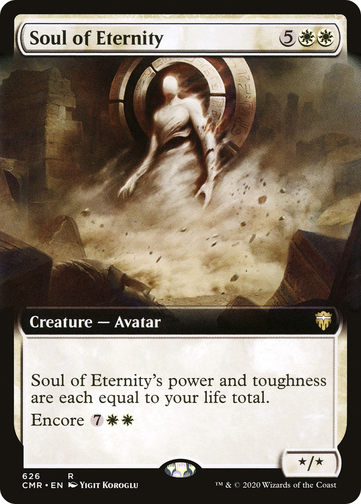 Soul of Eternity (CMR-626) - Commander Legends: (Extended Art) Foil