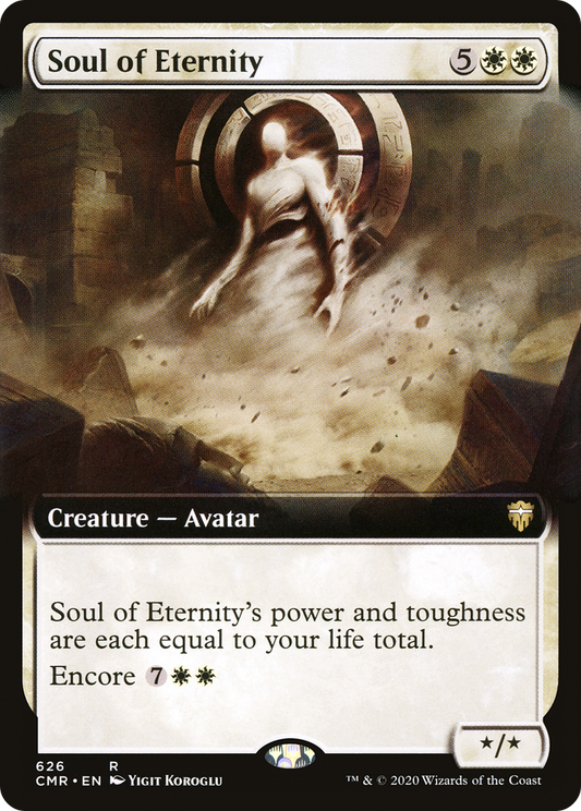 Soul of Eternity (CMR-626) - Commander Legends: (Extended Art) Foil