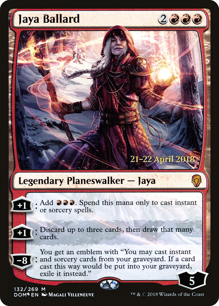 Jaya Ballard (PDOM-132S) - Dominaria Promos Foil