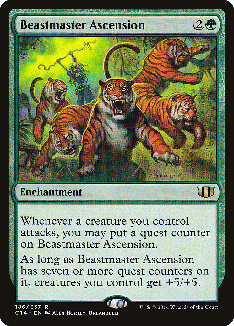 Beastmaster Ascension (C14-186) - Commander 2014