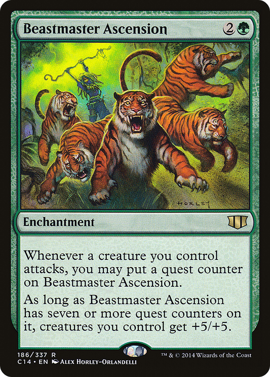 Beastmaster Ascension (C14-186) - Commander 2014