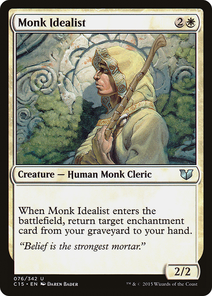 Monk Idealist (C15-076) - Commander 2015