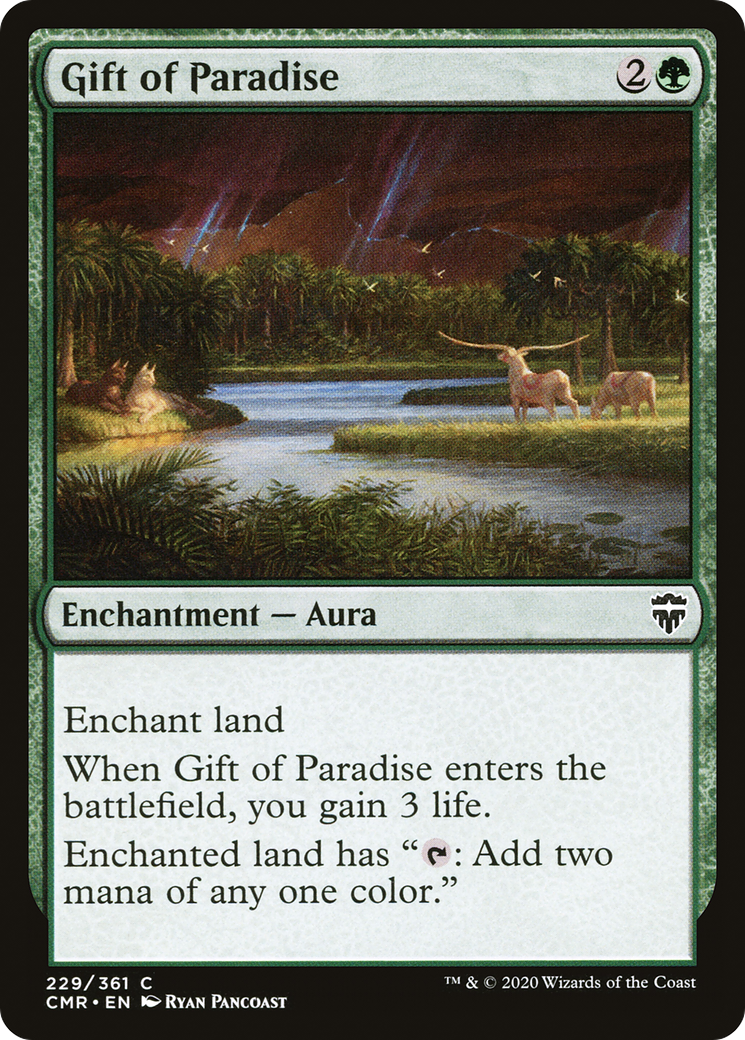 Gift of Paradise (CMR-229) - Commander Legends Foil